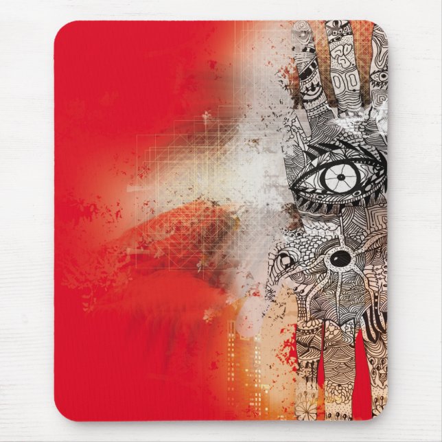 Erholung im Frieden Mousepad (Vorne)