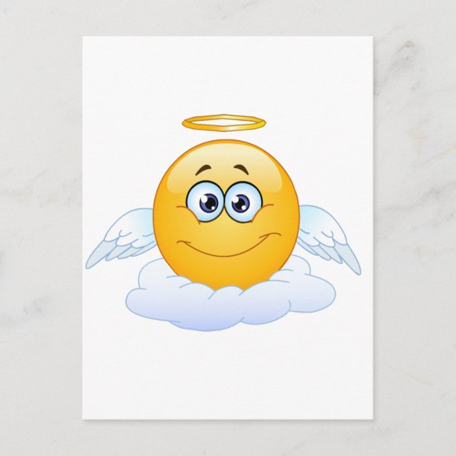 Erholung im Friedensstifter RIP Der Himmel Angel E Postkarte (Vorderseite)