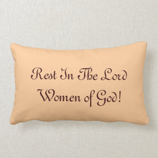 Erholung im Lord Women des Gottes! Lendenkissen