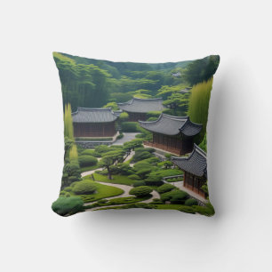 "Erholung in der Natur - Landschaftliche Landschaf Kissen