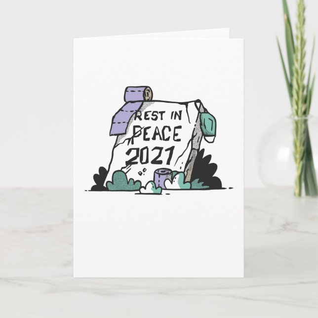 Erholung in Frieden 2021 Karte (Vorderseite)