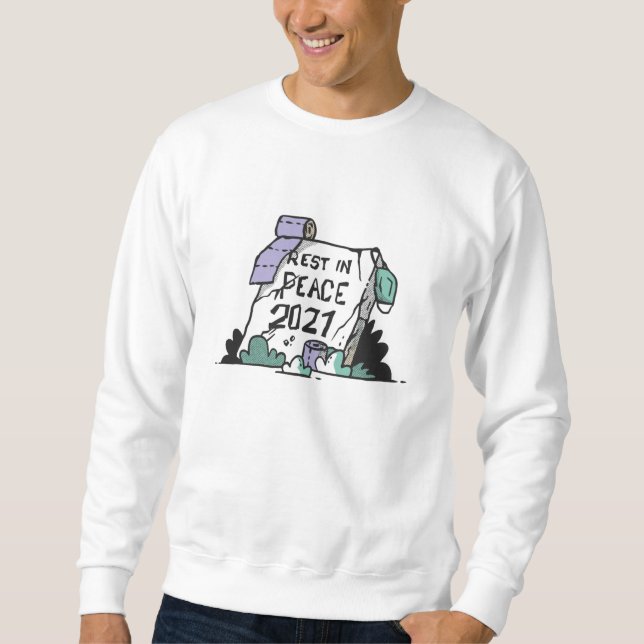 Erholung in Frieden 2021 Sweatshirt (Vorderseite)