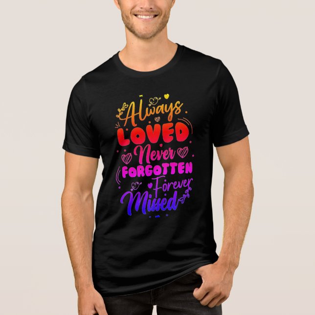 Erholung in Friedensdenkmälern Erinnerung an Erinn Tri-Blend Shirt (Vorderseite)