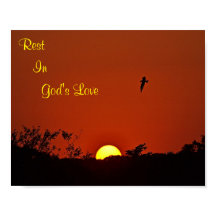 Erholung in Gottes Liebe Sonnenuntergang