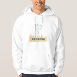Erholung ist produktiv - Mini-Sensibilisierung für Hoodie