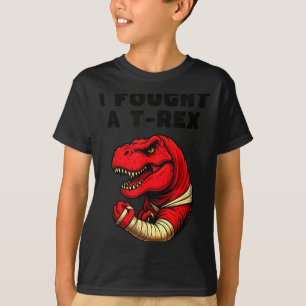Erholung nach gebrochenem Arm T-Rex Kinder Jungen T-Shirt