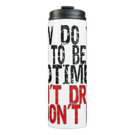 Erholung Old Timer Joke Thermosbecher