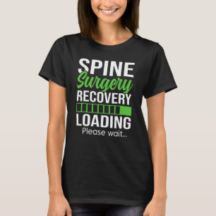 Erholung Ribbon Scoliose Spine Operation T-Shirt