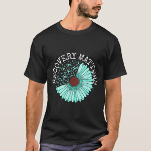 Erholung S Drug Alhol Awareness Adware Ribbon T-Shirt