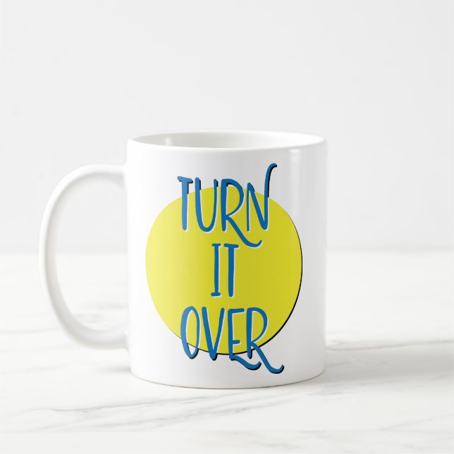 Erholung-Slogan-Tasse Kaffeetasse (Links)
