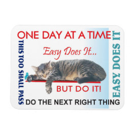 Erholung-Slogans Magnet