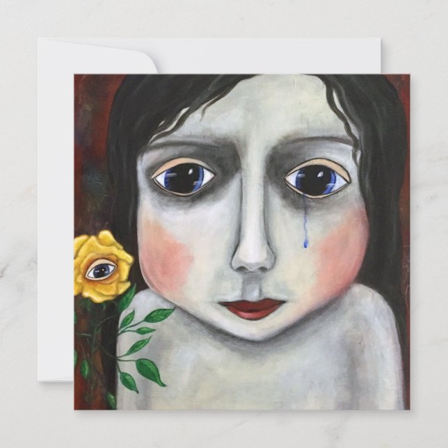 Erholung Surreal Art Förderung Karte (Vorderseite)