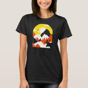 Erholung und Motivation finden Inspirationsreise T-Shirt