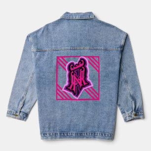 Erholung und Relax RNR gekrönt Jeansjacke