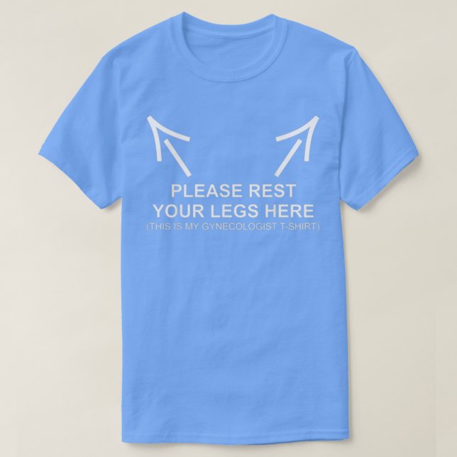 Erholungen Adulter Humor I Gynäkologe Bachelor Par T-Shirt (Design vorne)