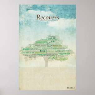 Erholungs-Baum Poster