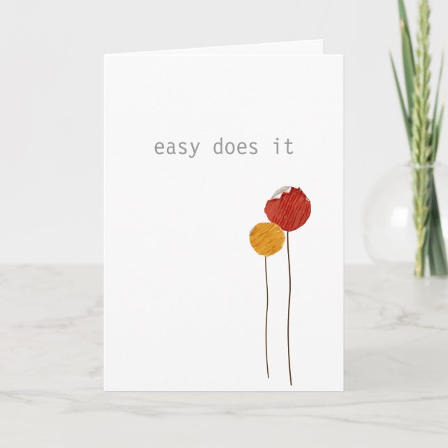 Erholungsgrußkarte Karte (Vorderseite)