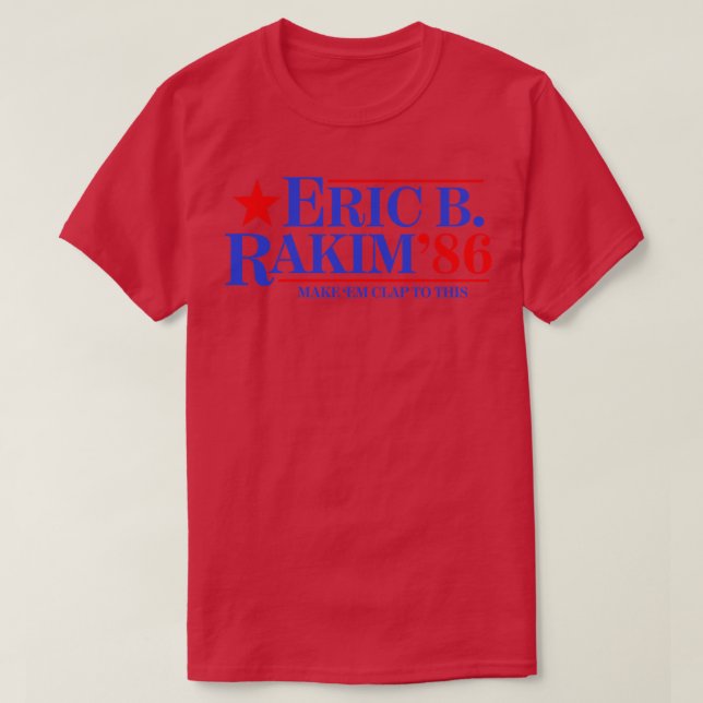 Eric B Rakim für Hoodie T-Shirt (Design vorne)