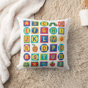 Eric Carle Alphabet Blocks Pattern Kissen