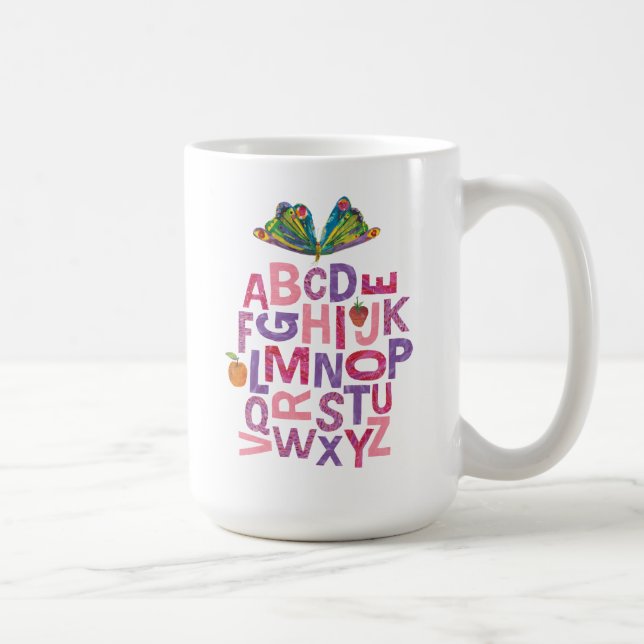 Eric Carle | Alphabet Butterfly Pattern Kaffeetasse (Rechts)