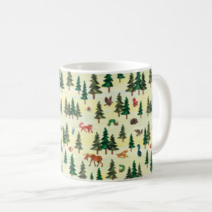 Eric Carle   Bereit für das Muster "Forest Fun" Kaffeetasse
