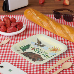 Eric Carle Bereit für Waldspass Pappteller