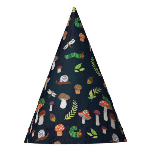 Eric Carle Bug und Pilzmuster Partyhütchen