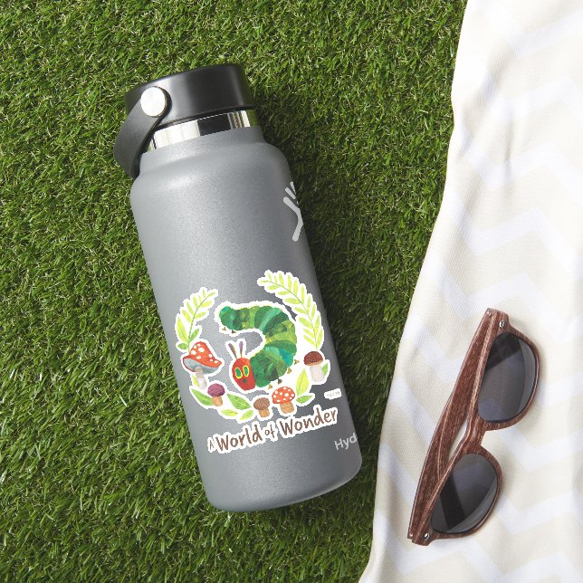 Eric Carle | Eine Welt des Wunders Aufkleber (HydroFlask Insitu)