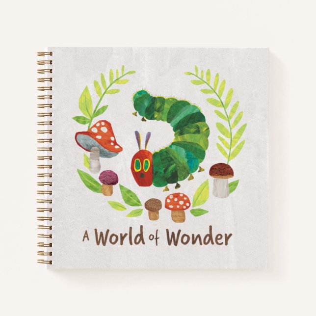 Eric Carle | Eine Welt des Wunders Notizbuch (Vorderseite)
