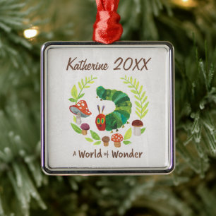 Eric Carle Eine Welt des Wunders Ornament Aus Metall