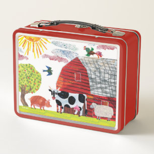 Eric Carle   Farbenfrohe Landschaft Metall Brotdose