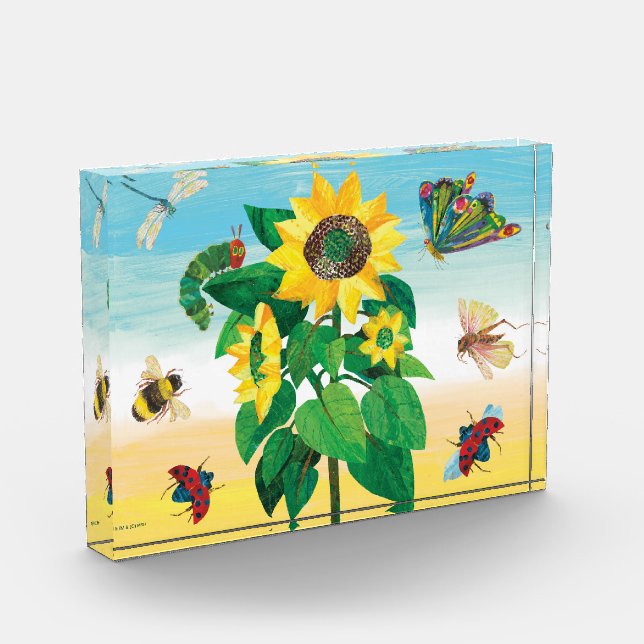 Eric Carle | Gartenlandschaft Blume Fotoblock (Links)