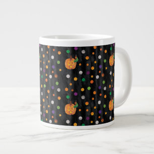 Eric Carle Halloween Polka Dot Pattern Jumbo-Tasse