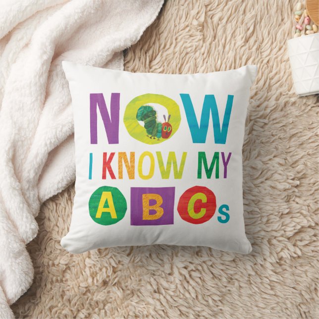 Eric Carle jetzt kenne ich meine ABCs Kissen (Decke)
