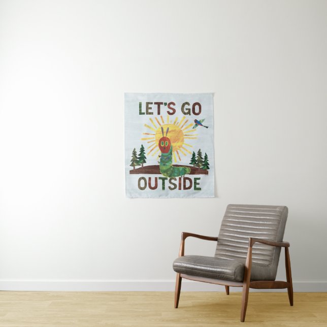 Eric Carle | Lass's Go Outside Wandteppich (Beispiel)