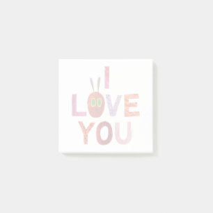 Eric Carle   Raupe I Liebe Sie Post-it Klebezettel