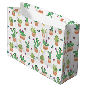 Eric Carle Raupe, Kaktus und Schmetterling Pa Große Geschenktüte