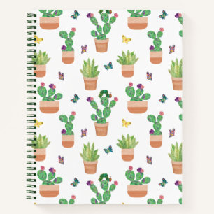 Eric Carle   Raupe, Kaktus und Schmetterling Pa Notizbuch