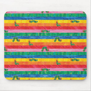 Eric Carle Raupe-Regenbogen-Muster Mousepad