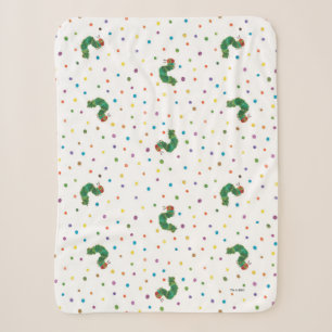 Eric Carle Raupe- und Punktmuster Sherpadecke