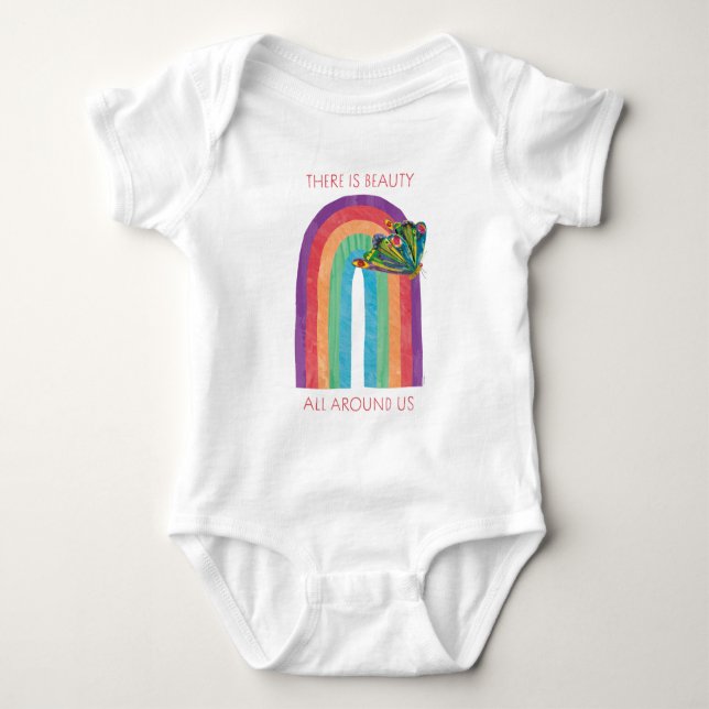 Eric Carle There | ist Schönheit um uns herum Baby Strampler (Vorderseite)