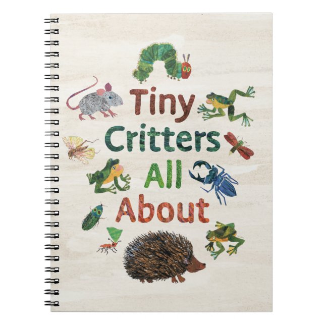 Eric Carle | Tiny Critters Notizblock (Vorderseite)