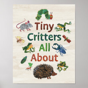 Eric Carle   Tiny Critters Poster