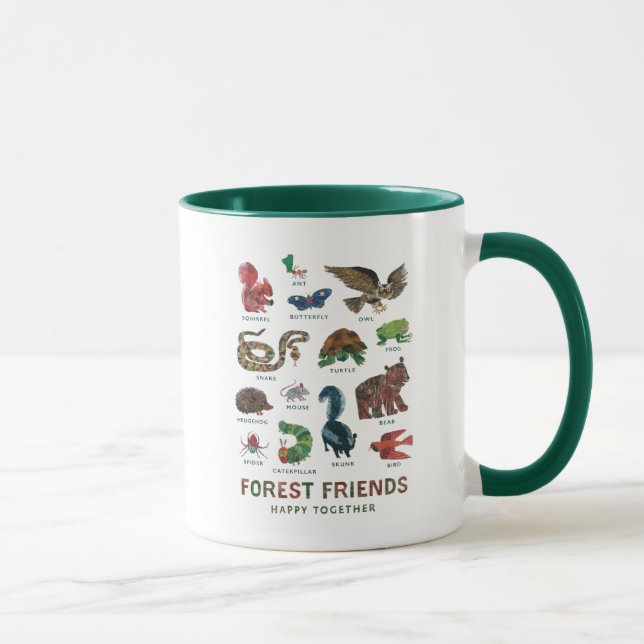 Eric Carle | Waldfreunde glücklich miteinander Tasse (Rechts)