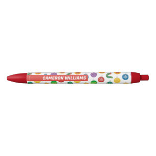 Eric Carle   Weihnachtsmuster der Raupe Kugelschreiber