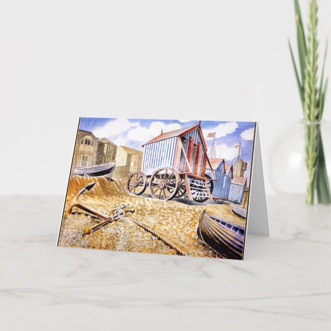 Eric Ravilious - Adelburgh Karte (Vorderseite)