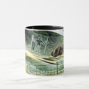 Eric Ravilious - Der Wilmington-Riese, Tasse