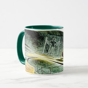 Eric Ravilious - Der Wilmington-Riese, Tasse