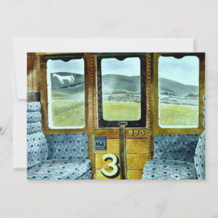 Eric Ravilious Kunst, Zuglandschaft Karte