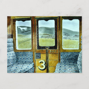 Eric Ravilious Kunst, Zuglandschaft Postkarte